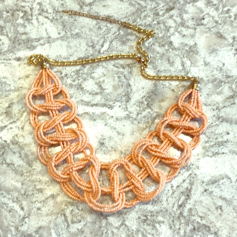 Coral Beaded Necklace